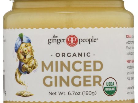 GINGER PEOPLE MINCED GINGER   6.7 OZ   734027904019 Online Sale