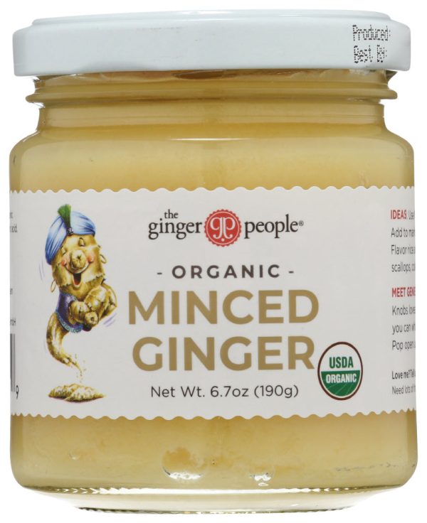 GINGER PEOPLE MINCED GINGER   6.7 OZ   734027904019 Online Sale