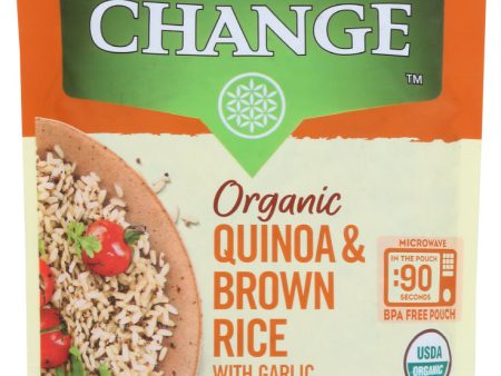 QUINOA & BROWN RICE SEEDS OF CHANGE W GAR HEAT&EAT   8.5 OZ   748404287947 Sale