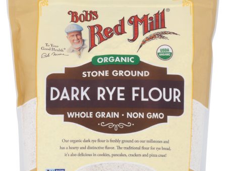 RYE FLOUR BOB S RED MILL DARK ORGANIC   22 OZ   039978113139 Supply