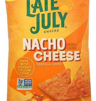 CHIPS LATE JULY NACHO CHEESE     815099021801 on Sale