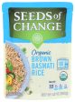 RICE SEEDS OF CHANGE BROWN BASMATI ORGANIC HEAT&EAT  8.5 OZ   748404287930 on Sale