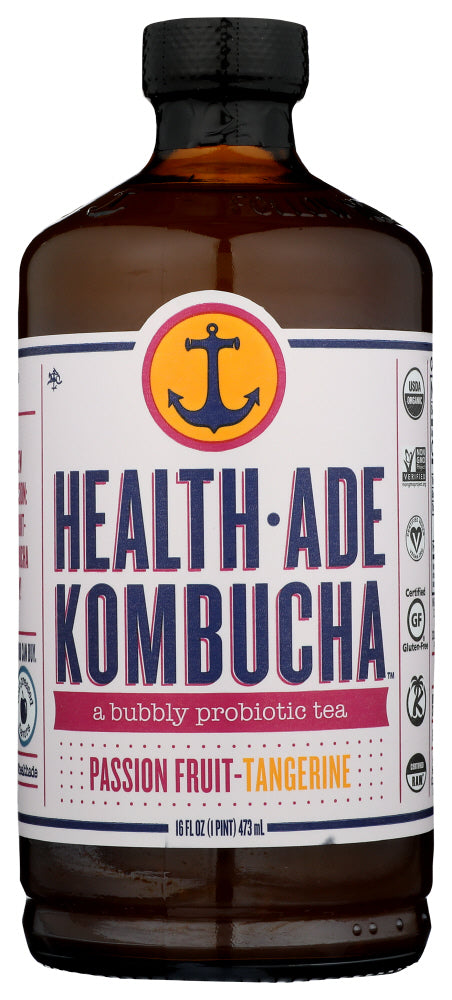 KOMBUCHA HEALTH-ADE PASSION FRUIT TANGERINE 16 OZ 851861006867 Cheap