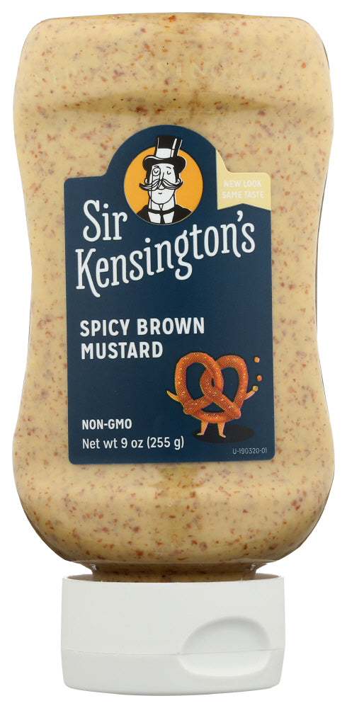 MUSTARD SIR KENSINGTON SPICY BROWN   9OZ   850551005630 Sale