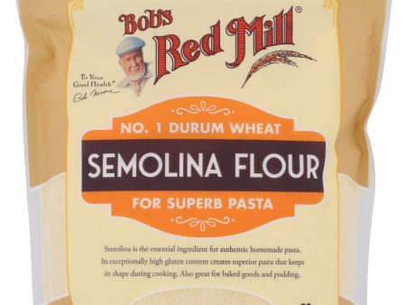 SEMOLINA FLOUR BOB S RED MILL    24 OZ   039978113184 Sale