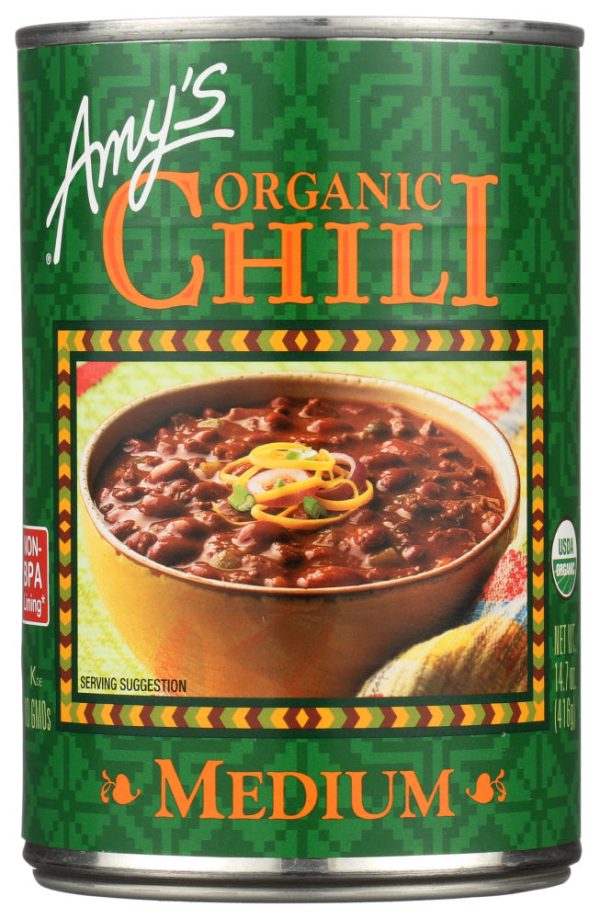 CHILI AMY S MEDIUM ORGANIC   14.7 OZ   42272005109 For Discount