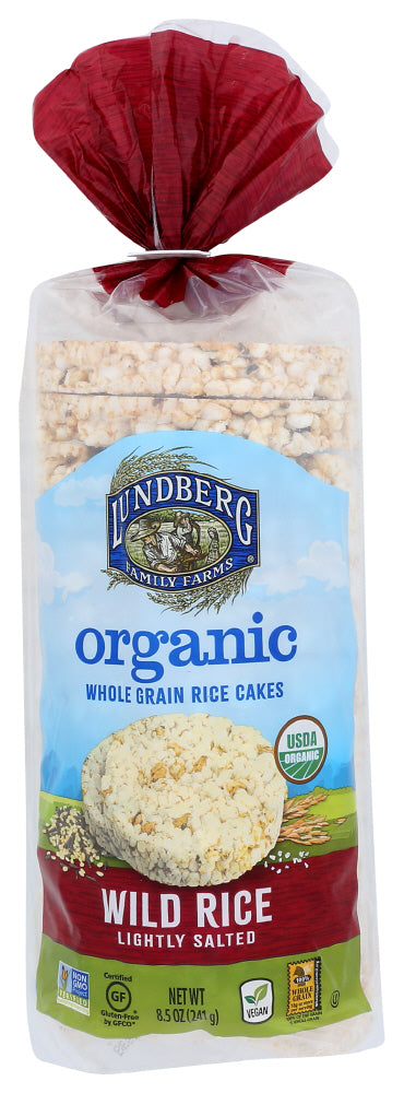 RICE CAKE LUNDBERG FAMILY FARM WILD RICE ORGANIC   8.5 OZ   73416000179 Discount