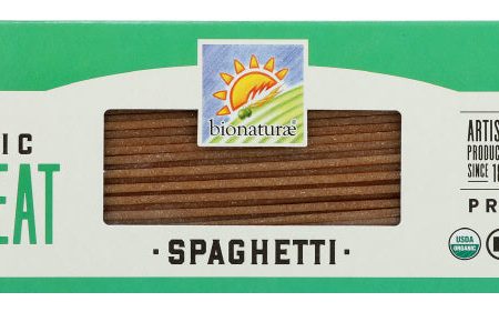 PASTA BIONATURAE SPAGHETTI WHOLE WHEAT ORGANIC   16OZ   799210666617 Hot on Sale