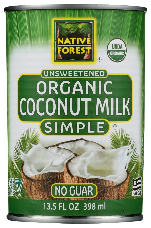 COCONUT MILK NATIVE FOREST NO GUAR GUM ORGANIC   13.5 OZ   043182002066 Online Sale