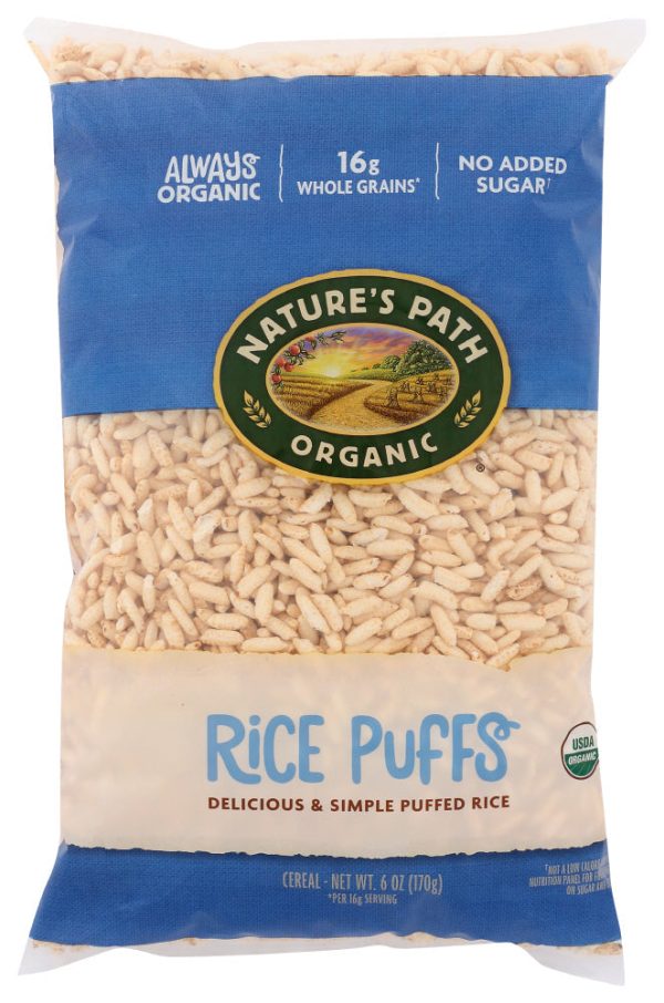 CEREAL NATURE S PATH  RICE PUFFS   6 OZ   58449620013 Cheap