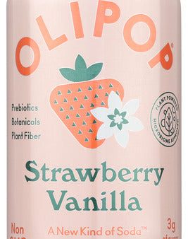 BEV OLIPOP STRAW VANILLA     860439001012 on Sale