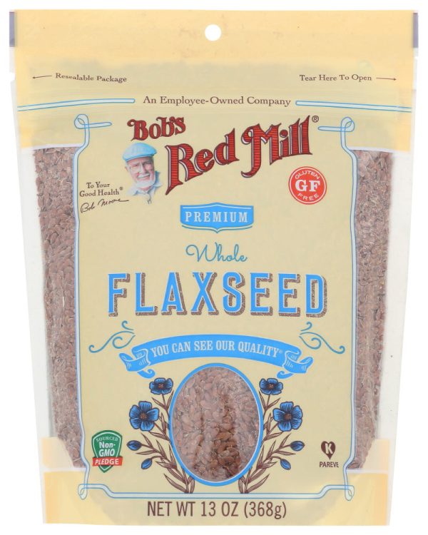 FLAXSEED BOB S RED MILL GLUTEN FREE POUCH   13 OZ   39978034205 on Sale