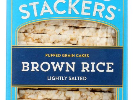 RICE CAKE LUNDBERG FAMILY FARM LOW SALT BROWN RICE ORGANIC STACKER   5.9 OZ   73416000469 Online Hot Sale