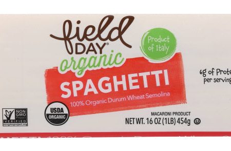 PASTA FIELD DAY SPAGHETTI ORGANIC   16 OZ   42563600075 Sale