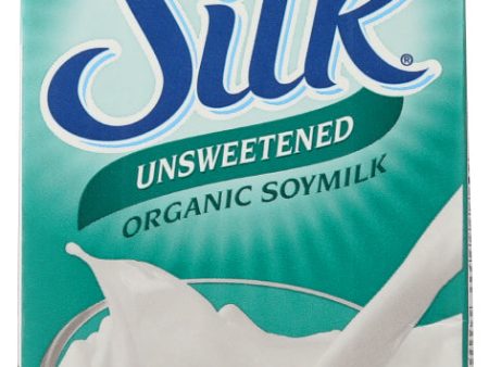 SILK UNSWEETENED ORGANIC SOYMILK 32 OZ     025293600898 Fashion