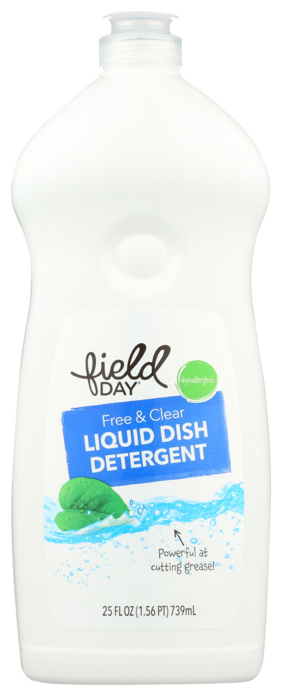 DISH SOAP FIELD DAY LIQUID FREE&CLEAR   25 OZ   42563603786 Supply