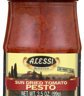 PESTO ALESSI SUNDRIED TOMATO 3.5OZ     071072012383 Discount