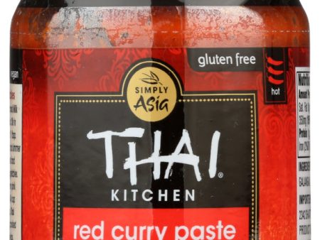 CURRY PASTE THAI KITCHEN RED   4 OZ   737628003006 Supply