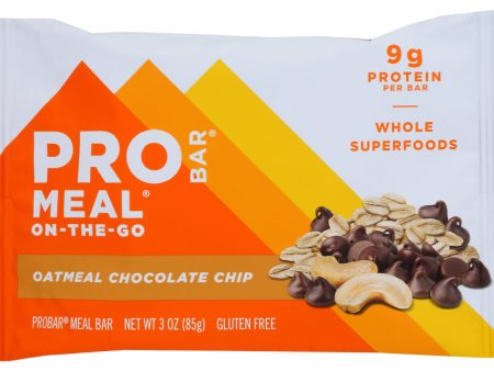 BAR PROBAR MEAL OAT CHOC CHIP   3 OZ   853152006167 For Discount