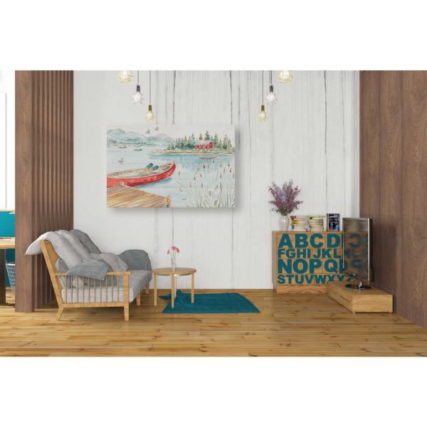 Lake Moments I  by Daphne Brissonet, Canvas Wall Art For Sale