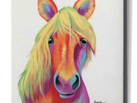 Cheery Horse  by Britt Hallowell, Canvas Wall Art on Sale