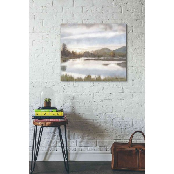 Lakeview Sunset Landscape  by Bluebird Barn, Canvas Wall Art Online Sale