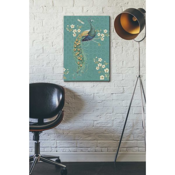 Ornate Peacock IXD  by Daphne Brissonet, Canvas Wall Art on Sale