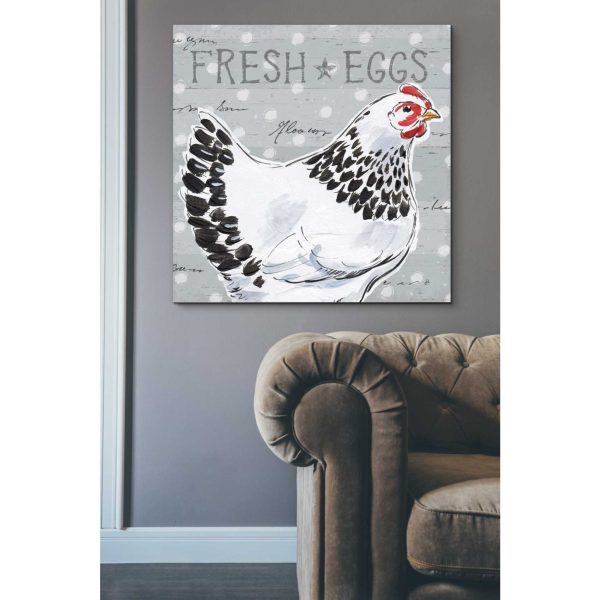 Roosters Call II  by Daphne Brissonet, Canvas Wall Art on Sale