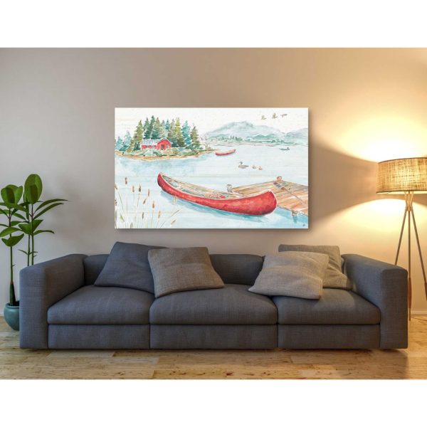 Lake Moments II  by Daphne Brissonet, Canvas Wall Art Online Hot Sale