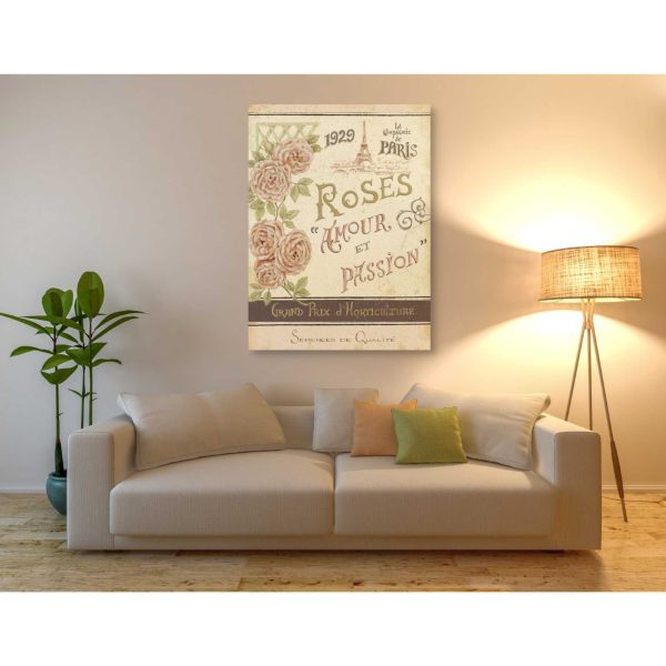 French Seed Packet I  by Daphne Brissonet, Canvas Wall Art Supply