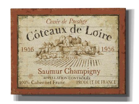 French Wine Label II  by Daphne Brissonet, Canvas Wall Art Supply