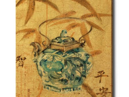 Asian Teapot II  by Cheri Blum, Canvas Wall Art Hot on Sale