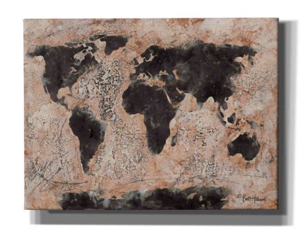 Old World Map  by Britt Hallowell, Canvas Wall Art Supply