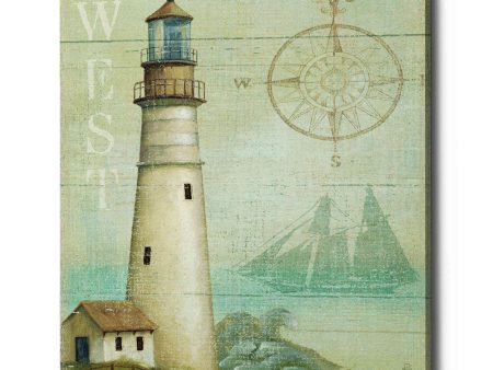 West Coastal Light  by Daphne Brissonet, Canvas Wall Art Hot on Sale