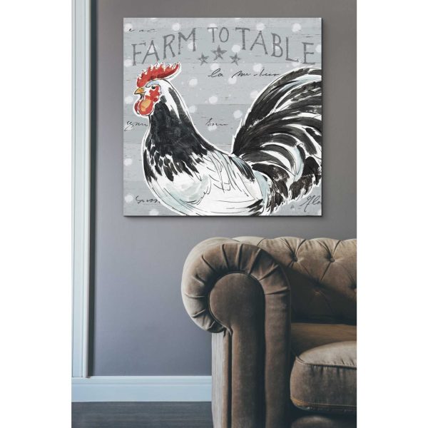 Roosters Call III  by Daphne Brissonet, Canvas Wall Art Supply