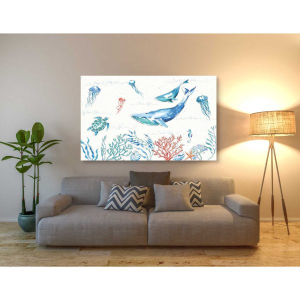 Maritime I  by Daphne Brissonet, Canvas Wall Art Online Sale