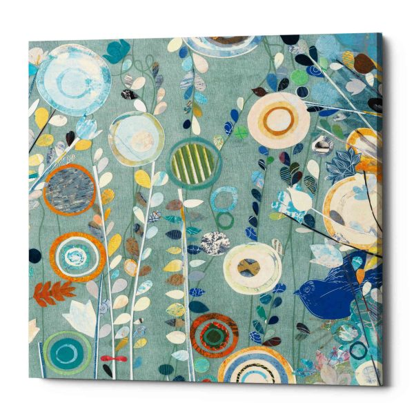 Ocean Garden II Square  by Candra Boggs, Canvas Wall Art on Sale