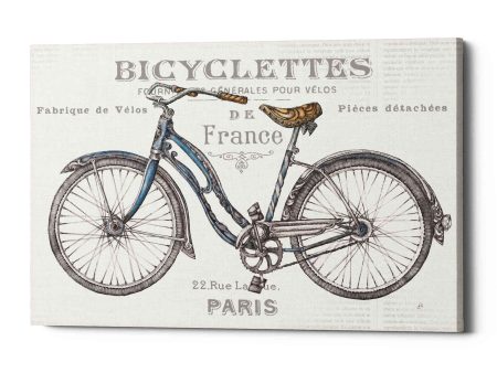 Bicycles II  by Daphne Brissonet, Canvas Wall Art Sale