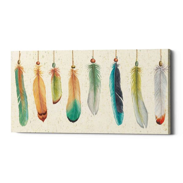 Feather Tales VIII  by Daphne Brissonet, Canvas Wall Art on Sale