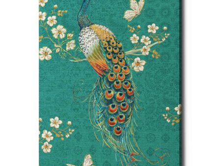 Ornate Peacock XD  by Daphne Brissonet, Canvas Wall Art on Sale