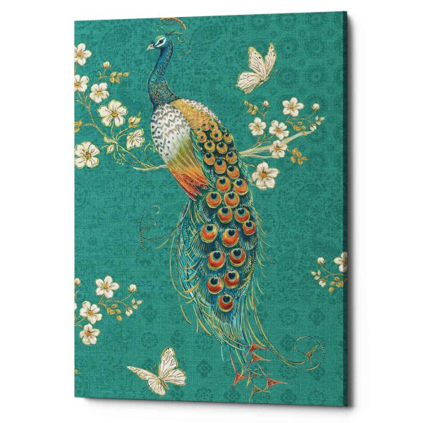 Ornate Peacock XD  by Daphne Brissonet, Canvas Wall Art on Sale