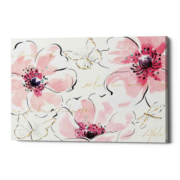 Simply Pink I  by Daphne Brissonet, Canvas Wall Art Discount