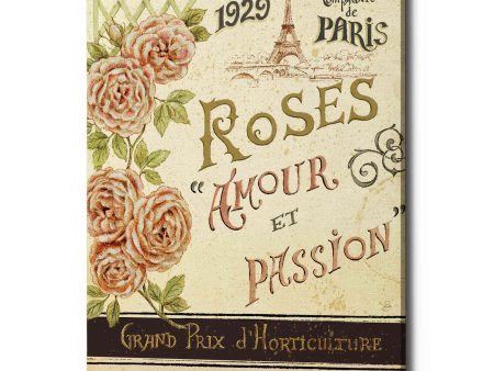 French Seed Packet I  by Daphne Brissonet, Canvas Wall Art Supply