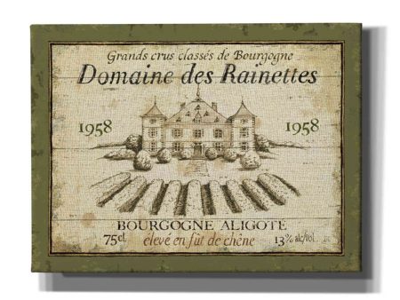 French Wine Label III  by Daphne Brissonet, Canvas Wall Art Online