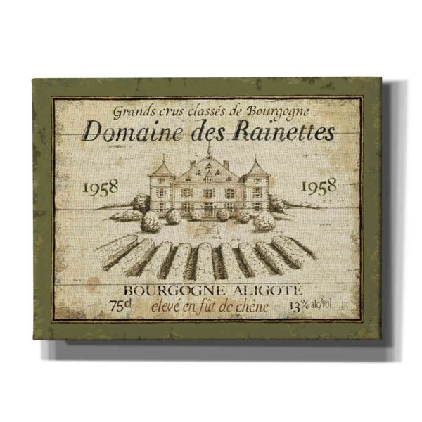 French Wine Label III  by Daphne Brissonet, Canvas Wall Art Online