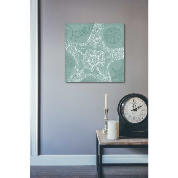 Aqua Treasure I  by Daphne Brissonet, Canvas Wall Art Supply