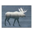 LET748PAL - Born in the Wild Moose - 16x12 Hot on Sale