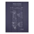 SB1129PAL - Space Shuttle Patent   - 12x16 Cheap