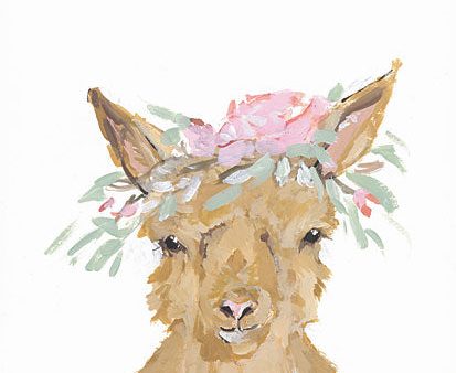 JM555 - Spring Goat - 12x16 Hot on Sale