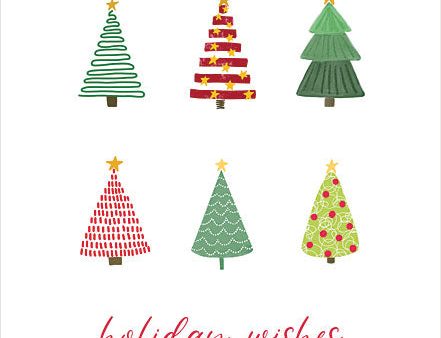 LAR569 - Holiday Wishes Christmas Trees - 12x16 Online